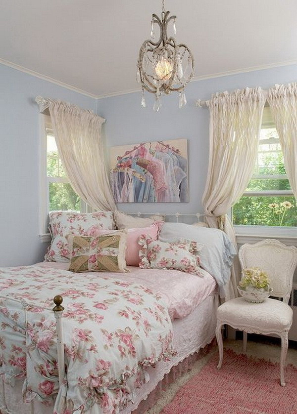 Shabby Chic Bedroom
 30 Cool Shabby Chic Bedroom Decorating Ideas For