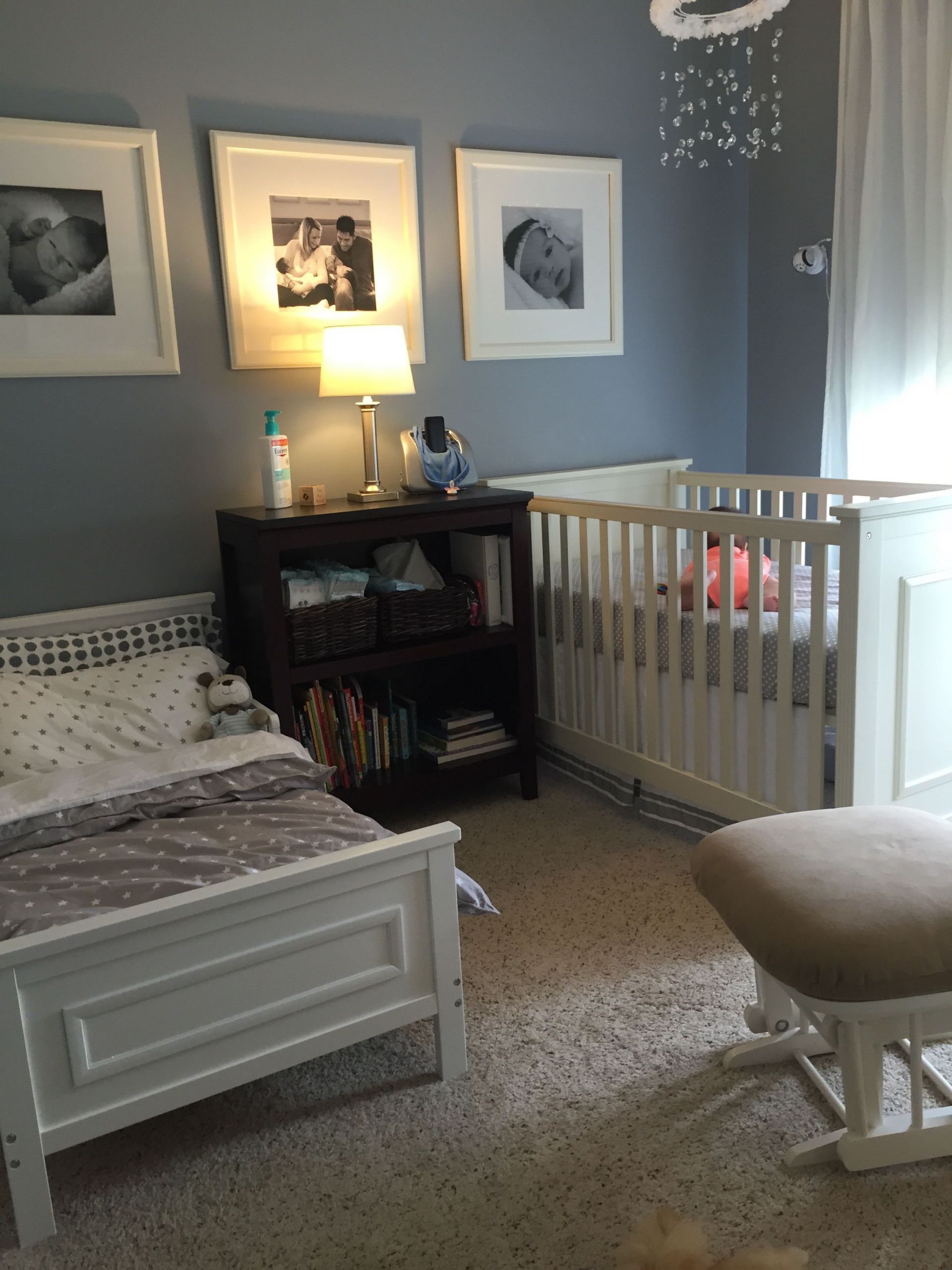 Sharing A Room With Baby Decorating Ideas
 Neutral room for toddler boy and baby girl