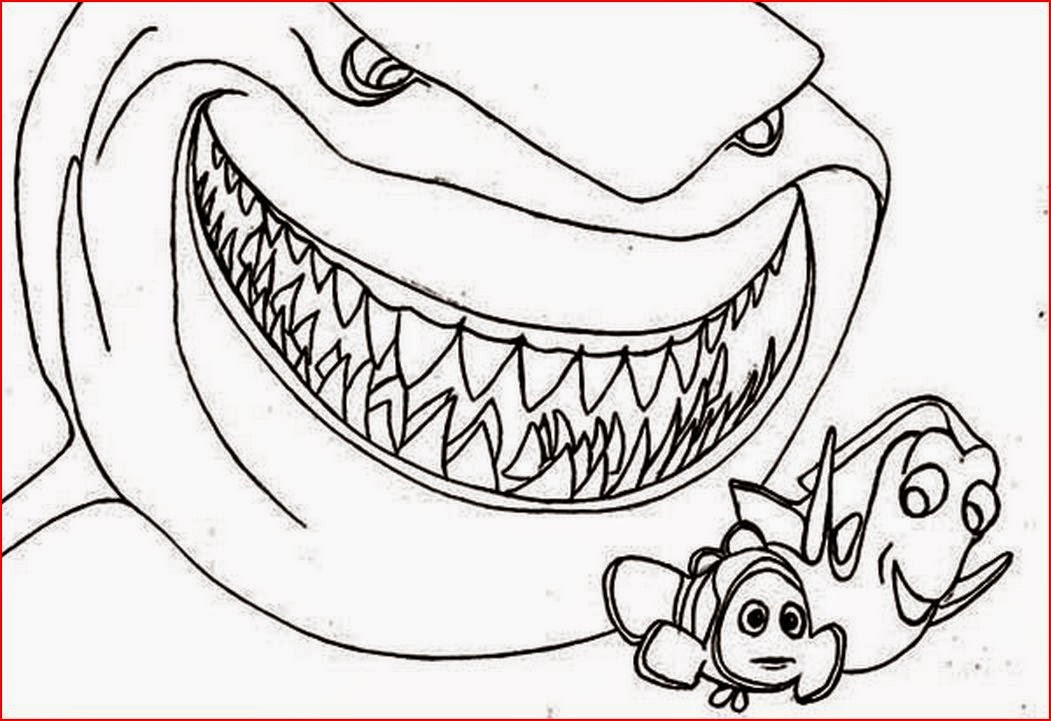 Shark Coloring Pages For Kids
 Coloring Pages Shark Coloring Pages Free and Printable