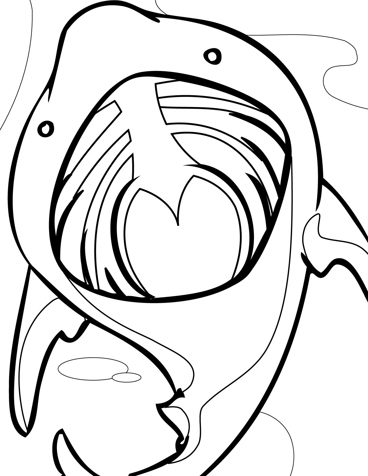 Shark Coloring Pages For Kids
 Free Printable Shark Coloring Pages For Kids
