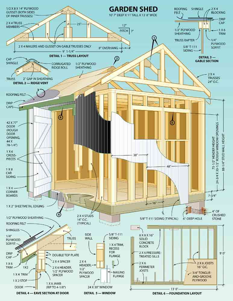 Shed Plans DIY
 Tool Sheds Plans Storage Shed Plans diy Introduction For