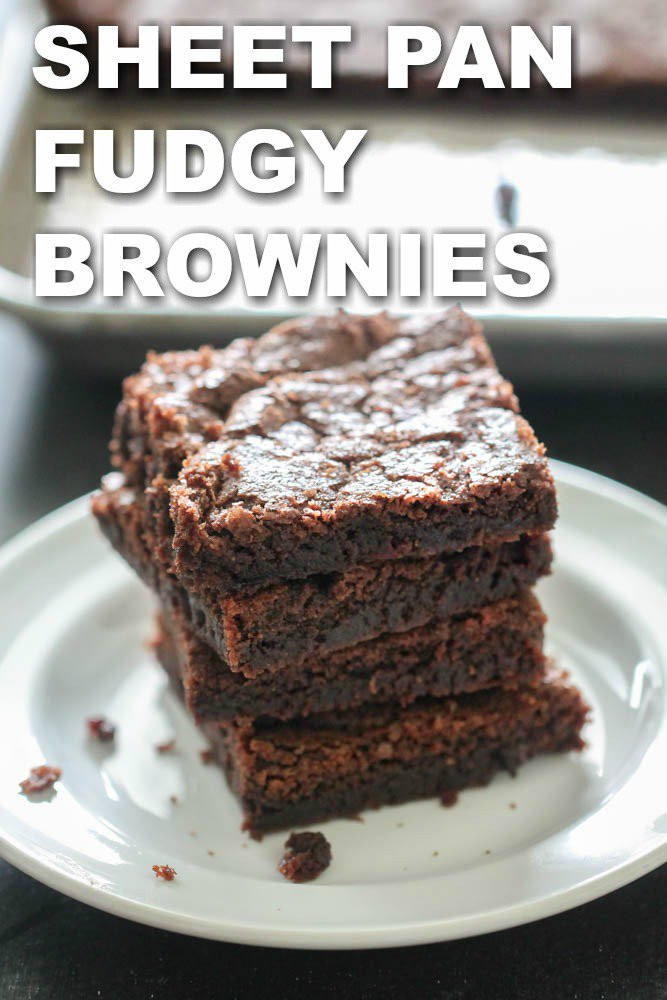 Sheet Pan Brownies From Mix
 The top 25 Ideas About Sheet Pan Brownies From Mix Best