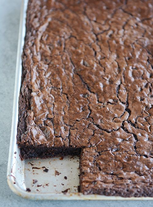 Sheet Pan Brownies From Mix
 Sheet Pan Fudgy Chocolate Brownies Recipe