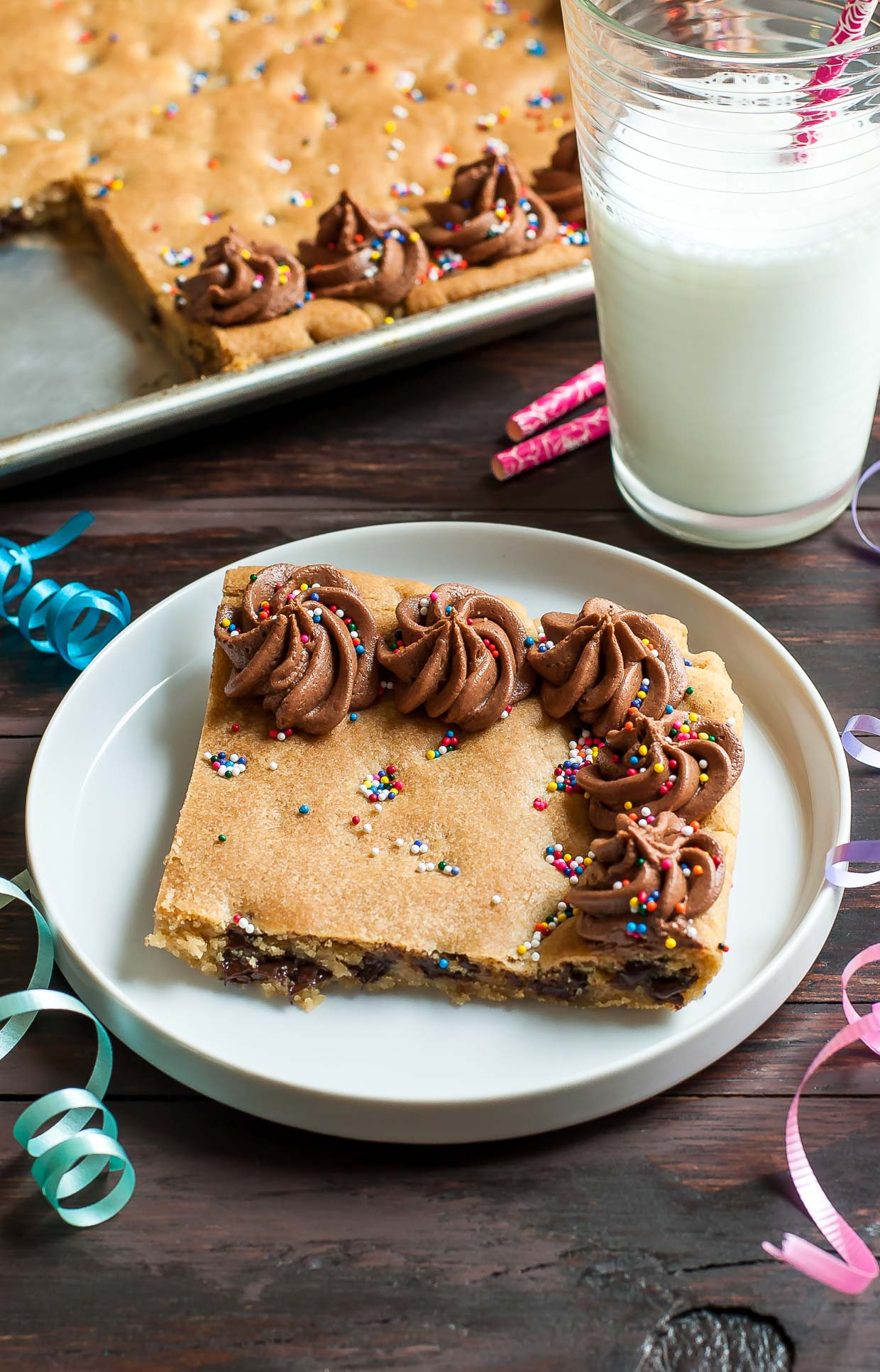 Sheet Pan Cake
 Sheet Pan Cookie Cake Recipe Peas And Crayons