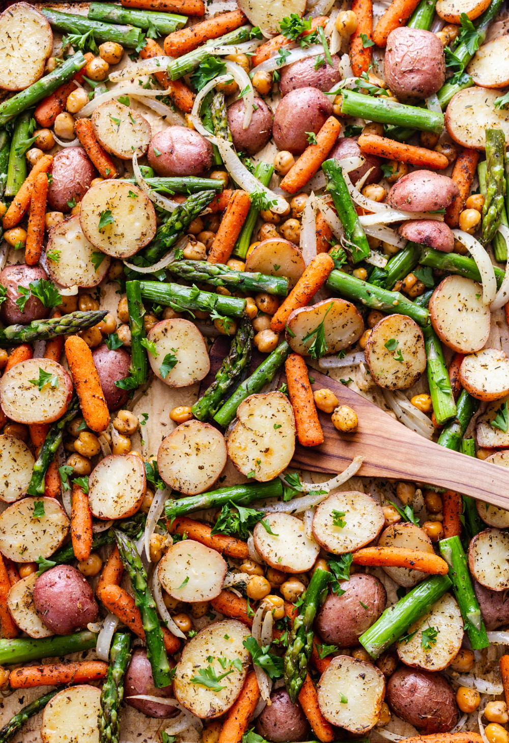 Sheet Pan Dinners
 Vegan Sheet Pan Dinner