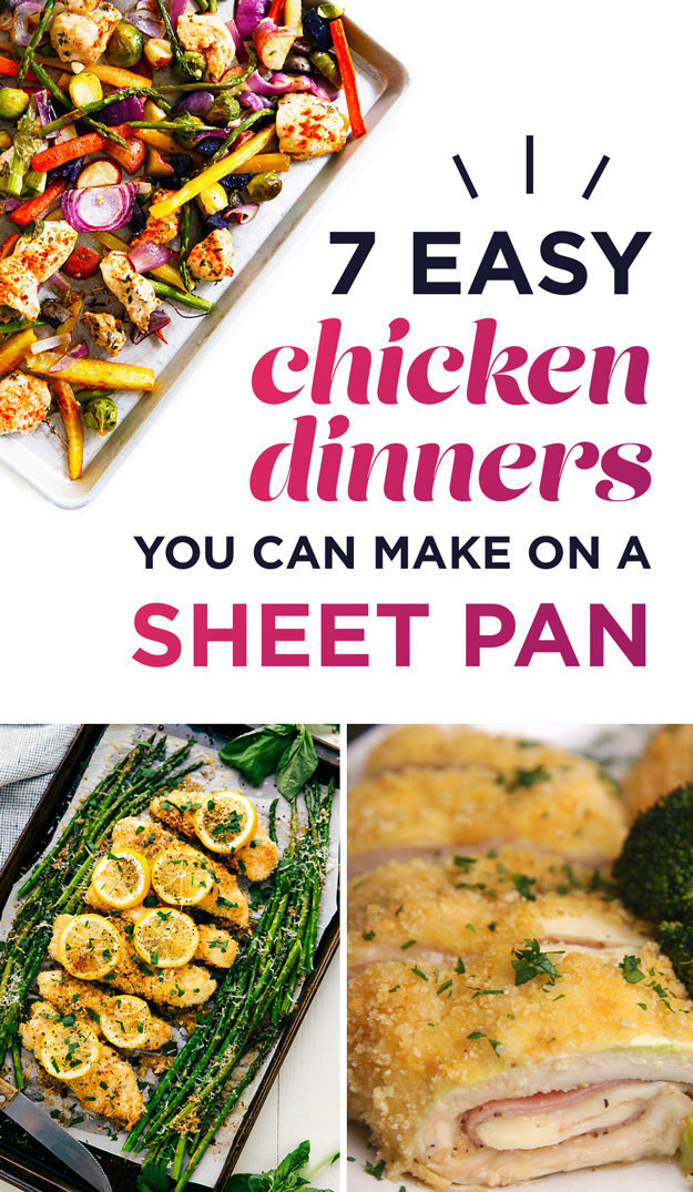 Sheet Pan Dinners Buzzfeed
 7 Sheet Pan Chicken Dinners To Make This Week