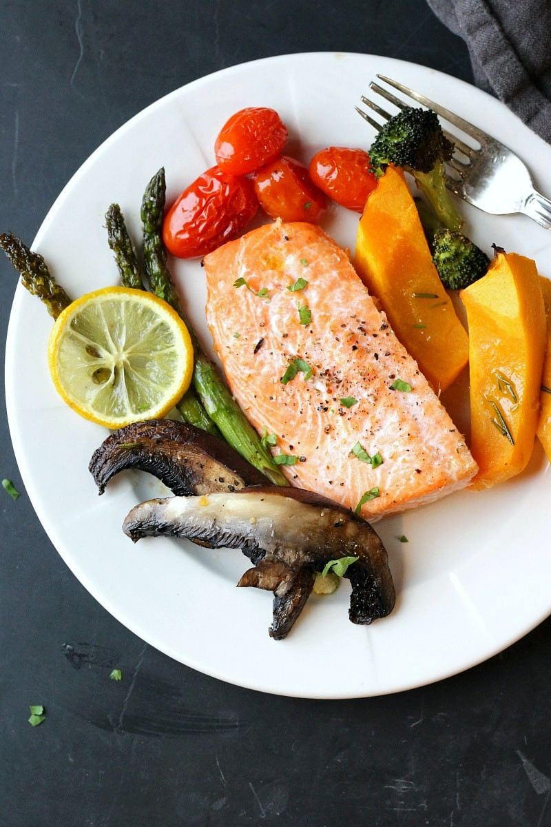 Sheet Pan Dinners
 Sheet Pan Dinner For Two Salmon & Veggies