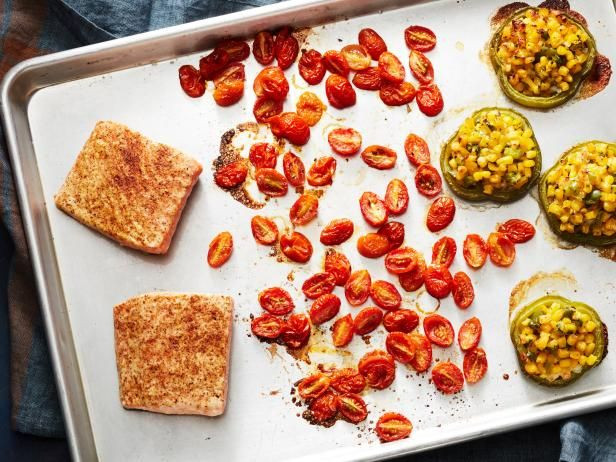 Sheet Pan Dinners Food Network
 Healthy BBQ Salmon Sheet Pan Dinner