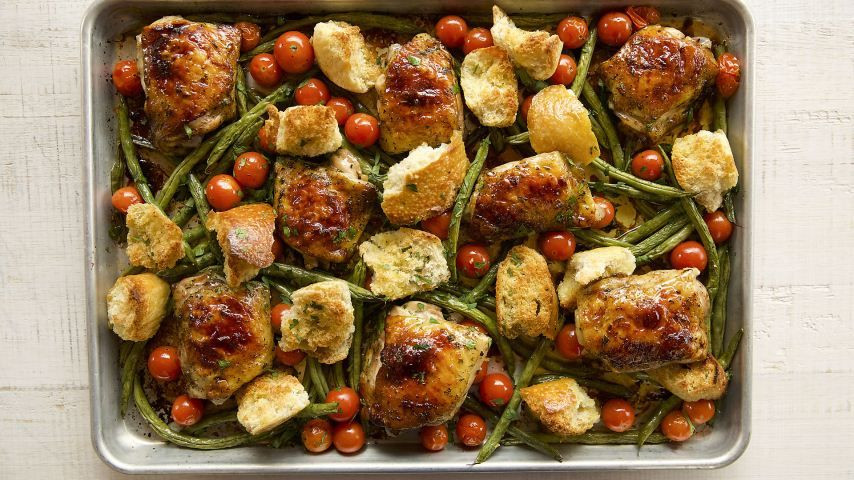 Sheet Pan Dinners Food Network
 Italian Chicken Sheet Pan Supper Recipe