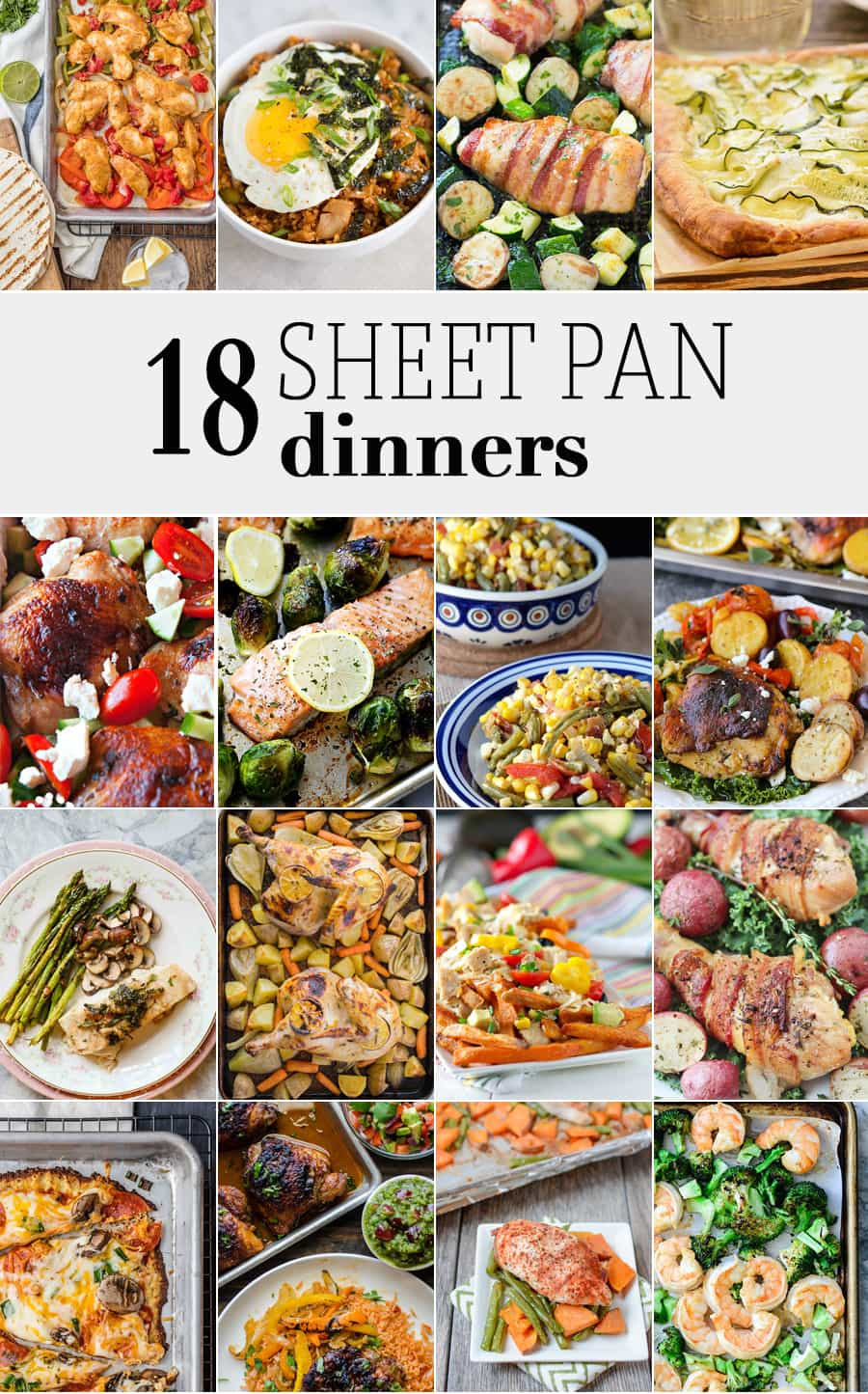 Sheet Pan Dinners
 10 Sheet Pan Dinners The Cookie Rookie