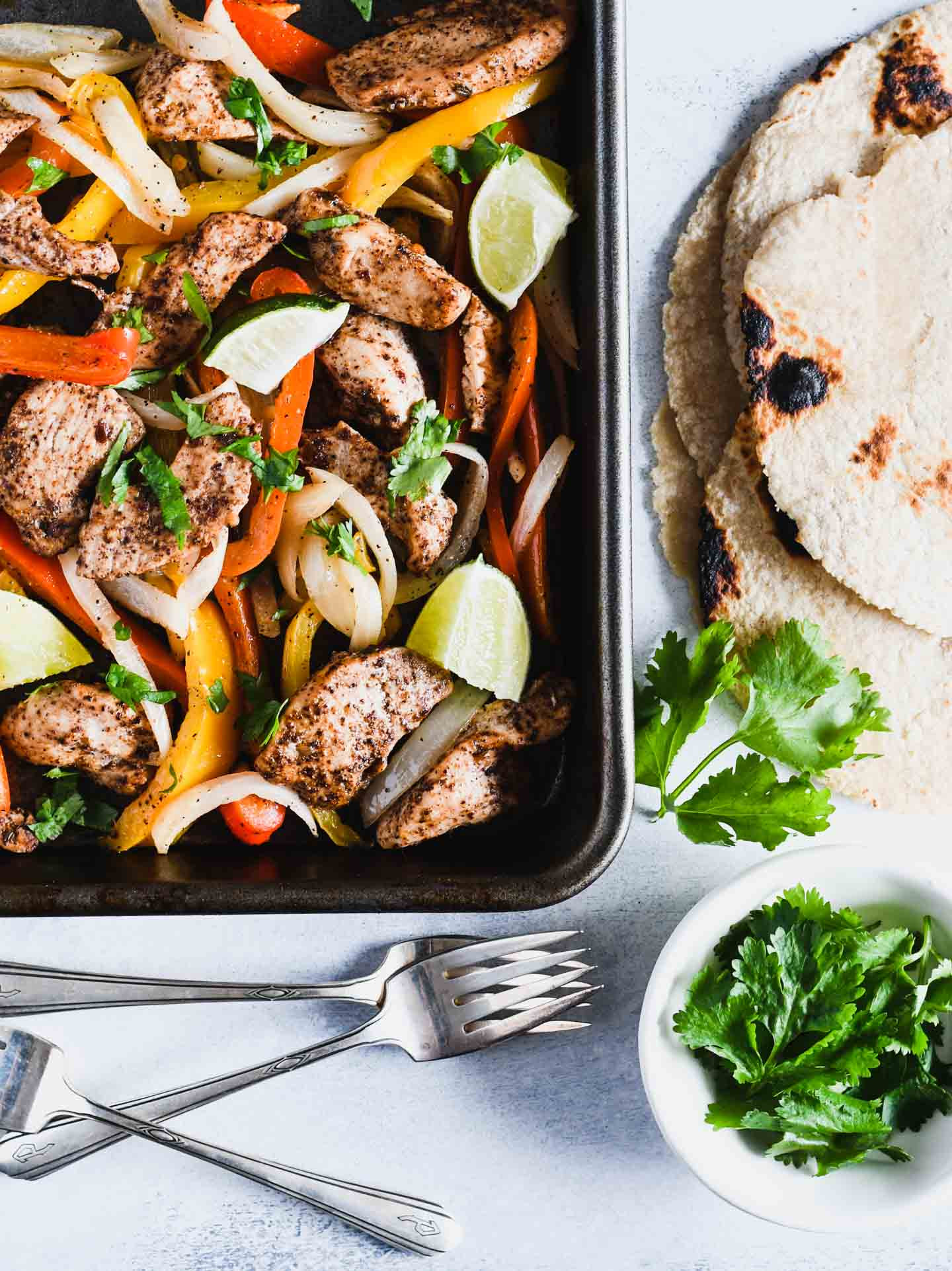 Sheet Pan Fajitas Chicken
 Sheet Pan Chicken Fajitas An Easy Weeknight Dinner for Two