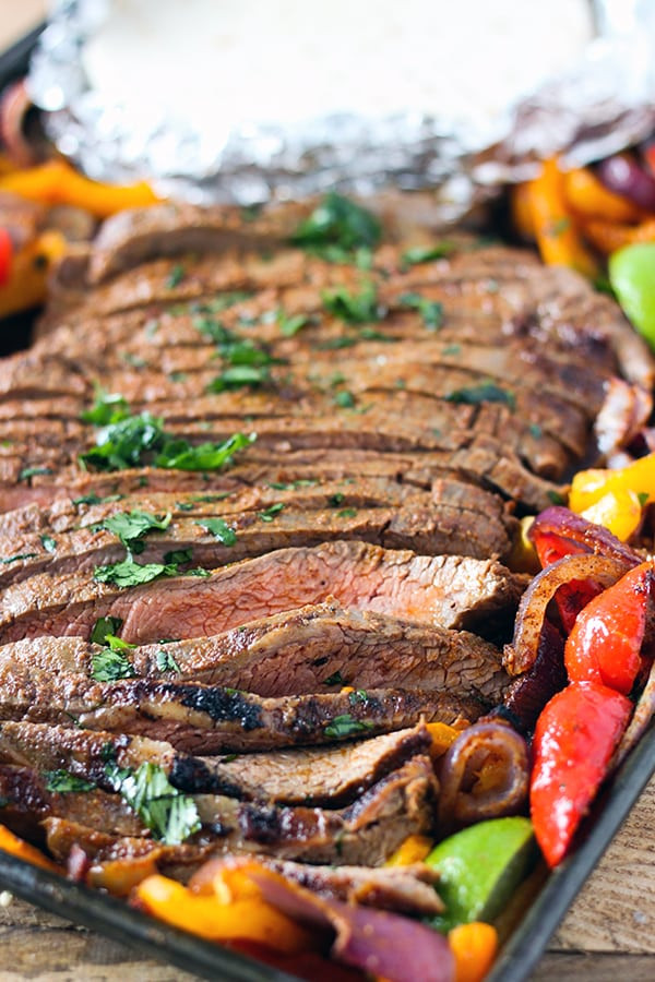 Sheet Pan Flank Steak Fajitas
 Sheet Pan Steak Fajitas No 2 Pencil