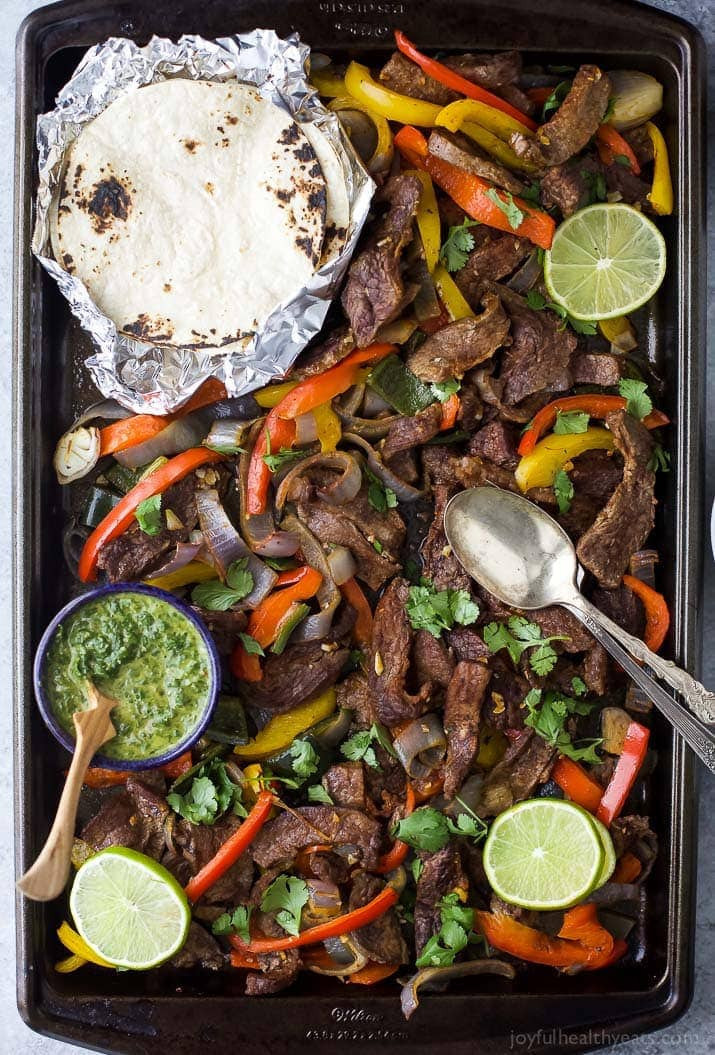 Sheet Pan Flank Steak Fajitas
 The Best Ideas for Sheet Pan Flank Steak Fajitas Best