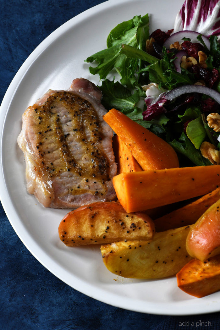 Sheet Pan Pork Chops And Potatoes
 Sheet Pan Pork Chops with Sweet Potatoes and Apples Recipe