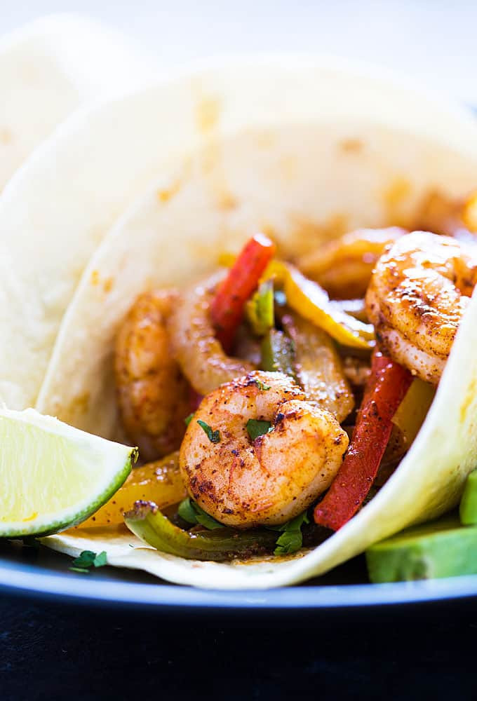 Sheet Pan Shrimp Fajitas
 Sheet Pan Shrimp Fajitas