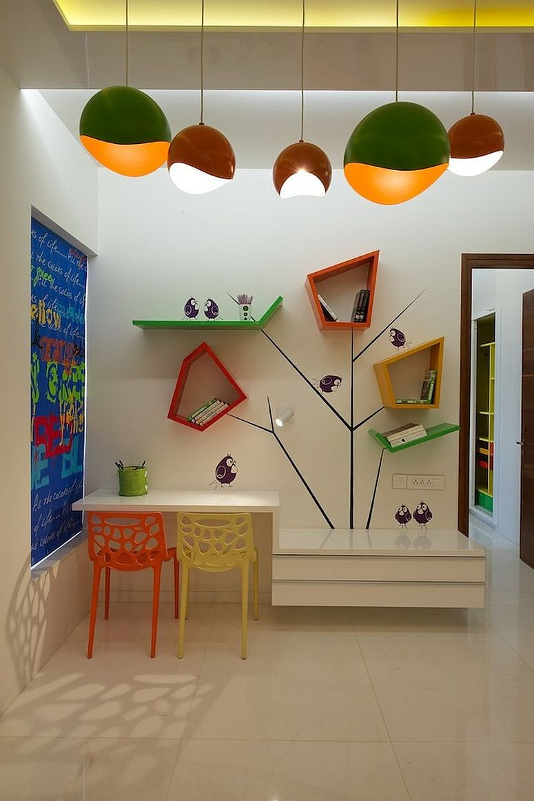 Shelving For Kids Room
 Inspired Displays 20 Unique Shelves for a Creative Kids’ Room