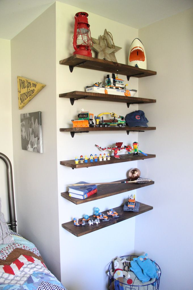 Shelving For Kids Room
 DIY Floating Lego Shelves Lego Shelving Wood Floating
