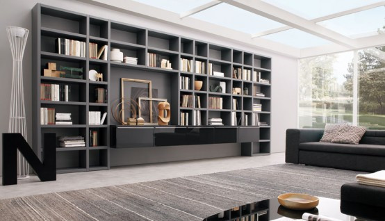 Shelving For Living Room Walls
 How to use living room walls to create modern shelves
