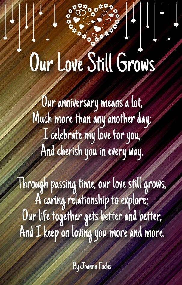 Short Anniversary Quotes
 Short Anniversary Sentiments and Poems for Husband