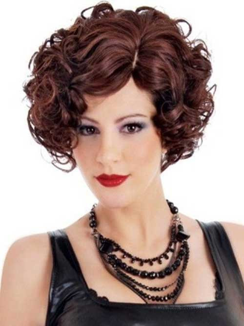 Short Bobbed Curly Hairstyles
 Short Curly Weave Hairstyles