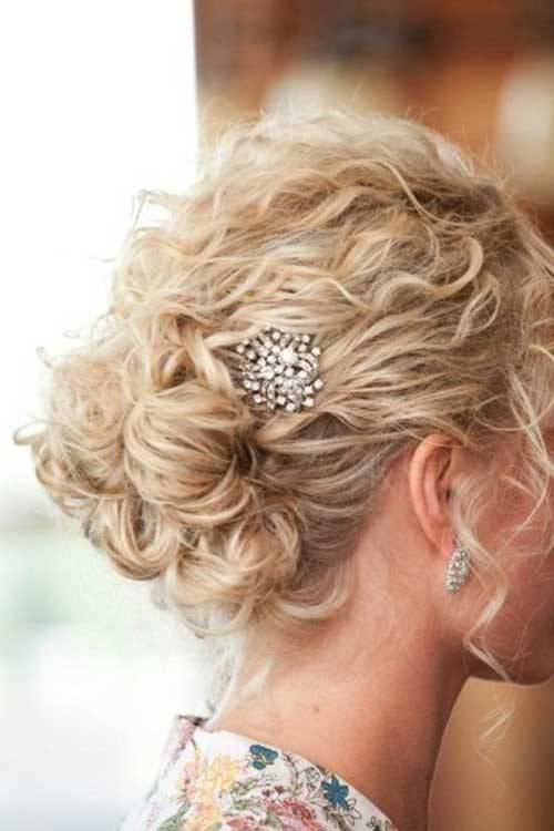 Short Curly Updo Hairstyles
 40 Incredibly Pretty Short Hairstyles For Curly Hair That