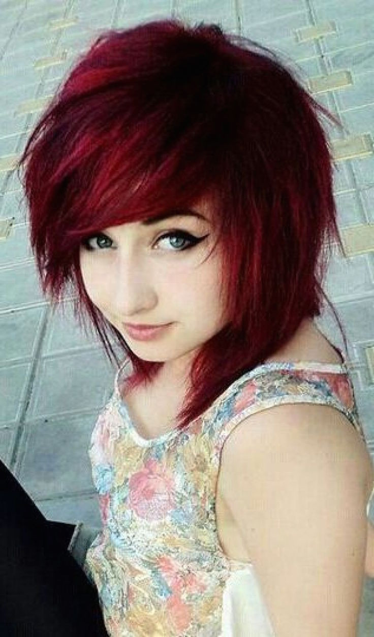 Short Emo Haircuts For Girls
 20 Emo Hairstyles for Girls Feed Inspiration