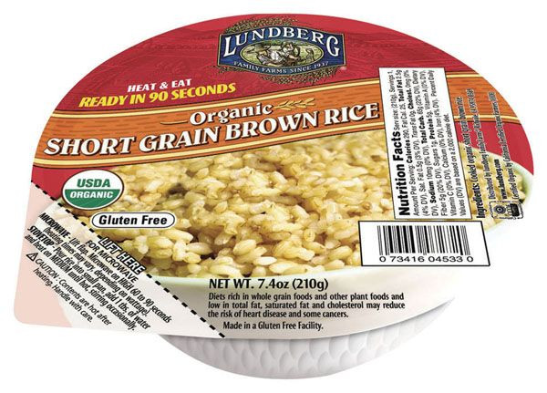 Short Grain Brown Rice Nutrition
 Heat & Eat Organic Short Grain Brown Rice quick