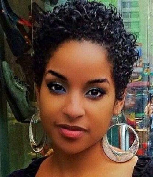 Short Haircuts For Black Women With Round Faces
 15 Inspirations of Short Haircuts For Black Women With