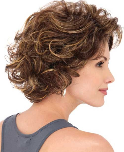 Short Layered Curly Hairstyles
 25 Short and Curly Hairstyles