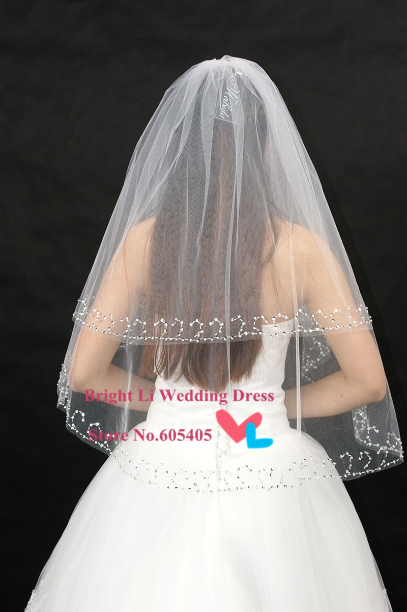 Short Vintage Wedding Veils
 Vintage Bridal Veils with b Two Tier Short Veil 2015