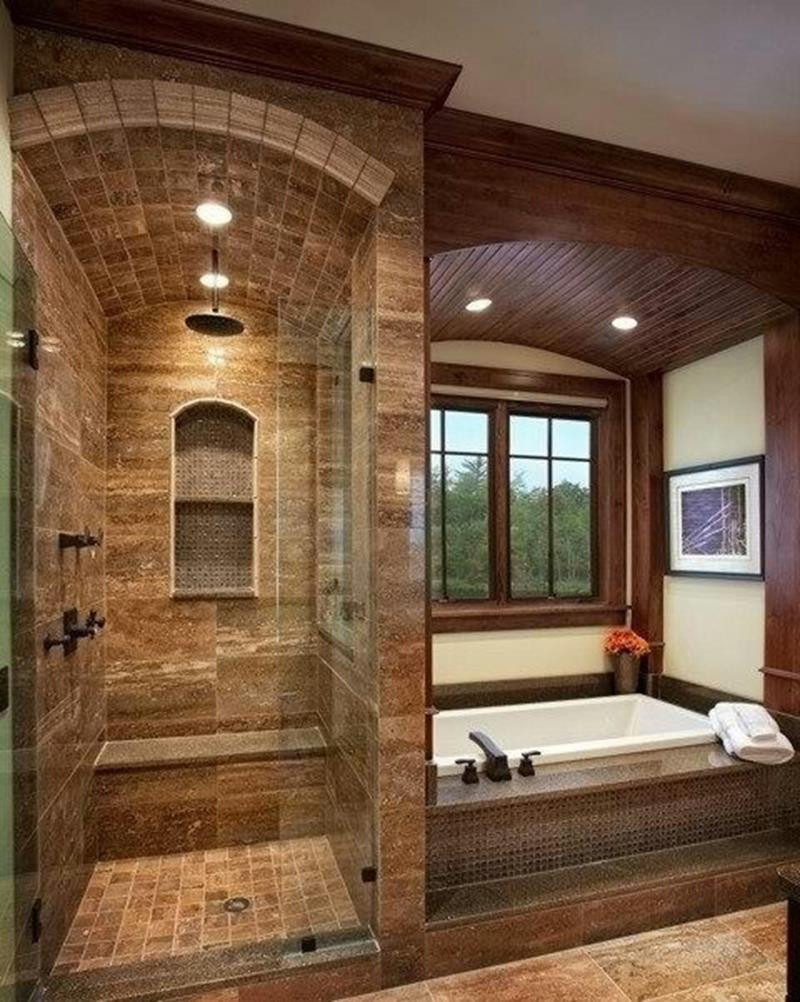 Shower Bathroom Ideas
 24 Beautiful Ideas for Master Bathroom Windows Page 3 of 5