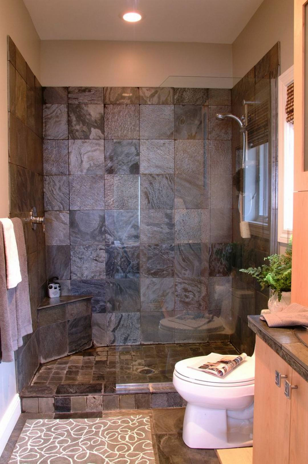 Shower Bathroom Ideas
 25 Inspiring and Echanting Rustic Bathroom Decor Ideas