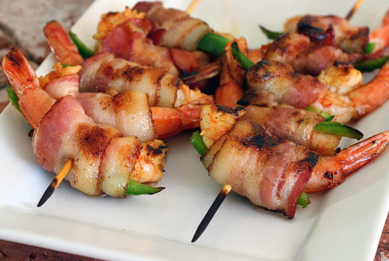 Shrimp And Bacon Recipes
 Paleo Bacon Wrapped Shrimp with Marinade Recipe