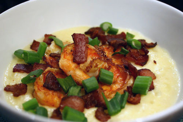 Shrimp And Bacon Recipes
 Dinner Tonight Shrimp and Grits with Bacon Recipe