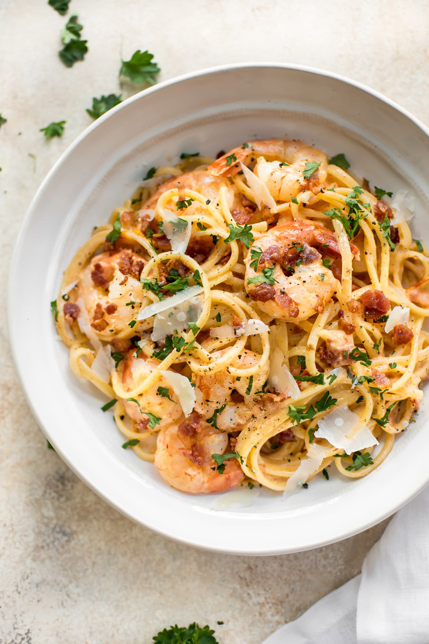 Shrimp And Bacon Recipes
 Shrimp and Bacon Pasta • Salt & Lavender