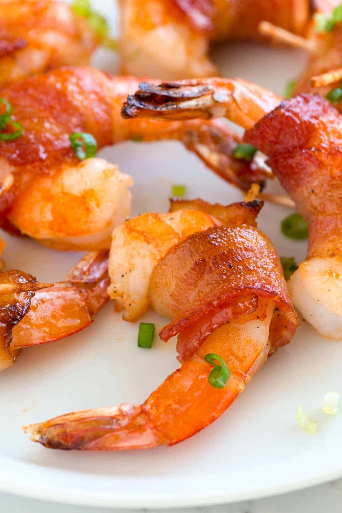 Shrimp And Bacon Recipes
 Spicy Maple Bacon Wrapped Shrimp Recipe