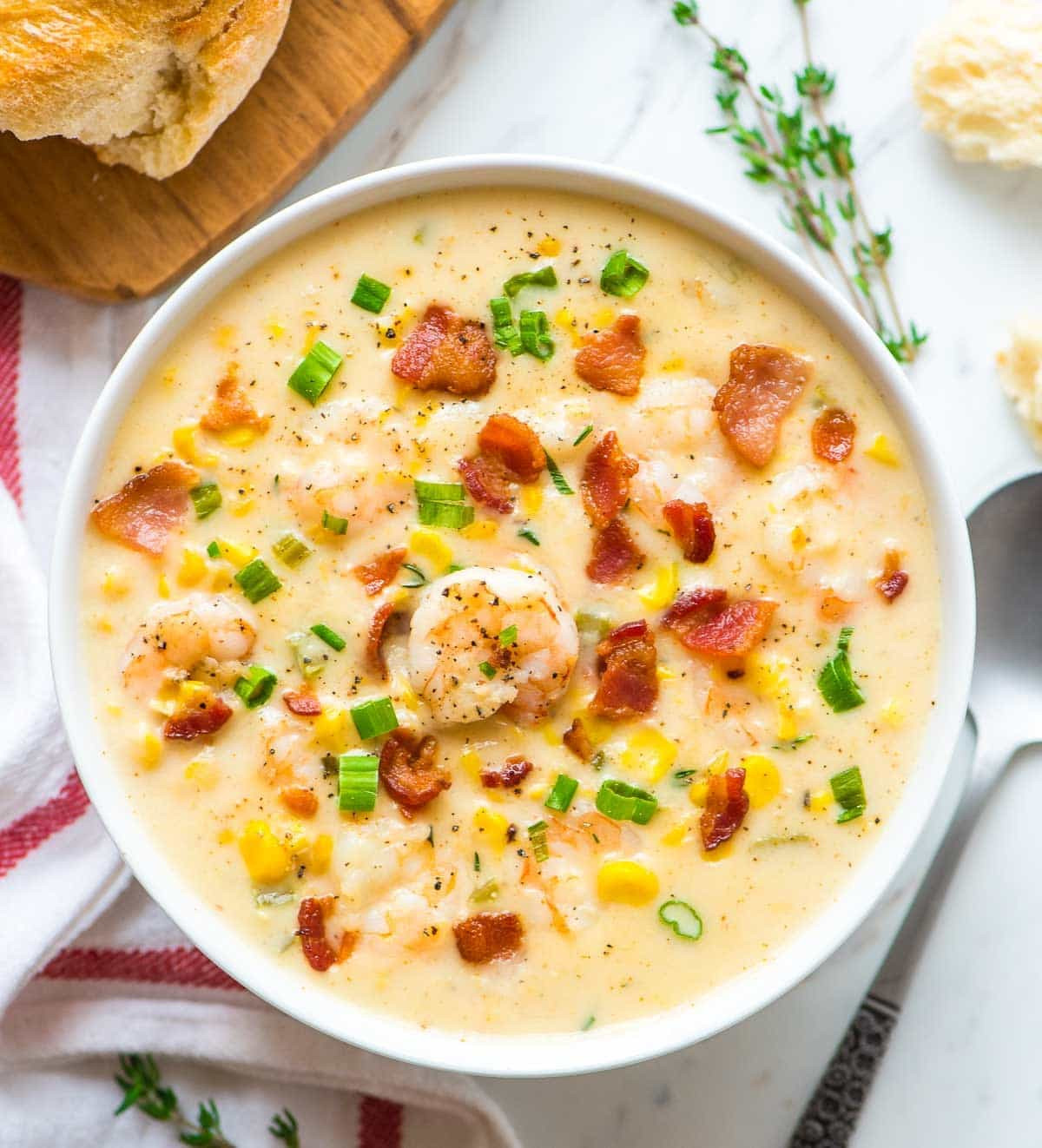 Shrimp And Corn Soup
 Shrimp Corn Chowder