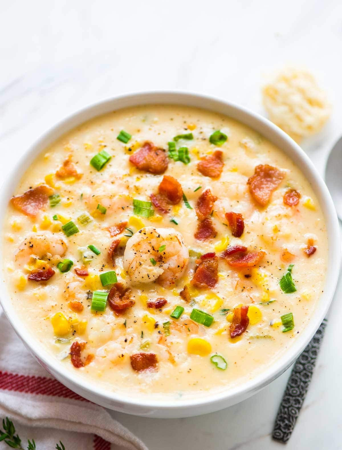 Shrimp And Corn Soup
 Shrimp Corn Chowder