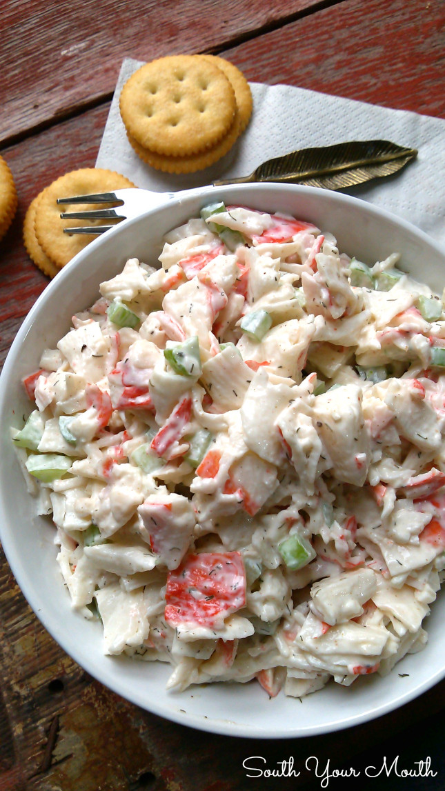 Shrimp Crab Salad
 South Your Mouth Seafood Salad