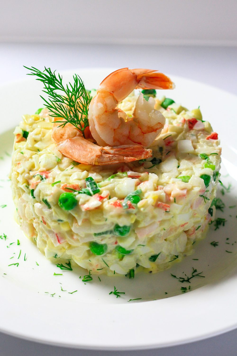 Shrimp Crab Salad
 Imitation Crab Salad with Shrimp Recipe VIDEO Simply