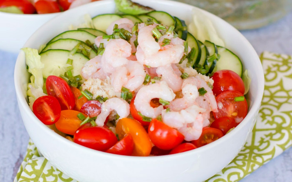 Shrimp Crab Salad
 15 Seafood Salad Recipes to Eat Right the Delicious Way