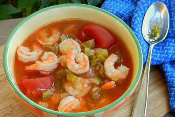 Shrimp Creole Soup
 Moms Who Think Slow Cooker Shrimp Creole Soup