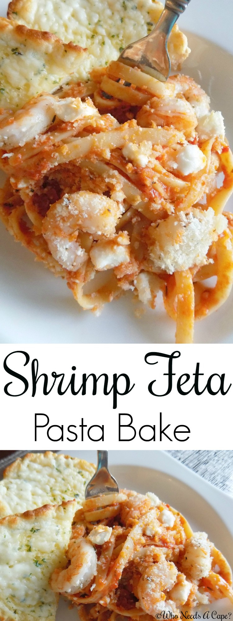 Shrimp Feta Pasta
 Shrimp Feta Pasta Bake