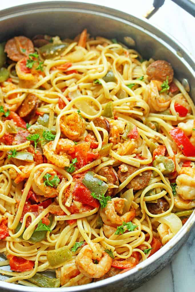 Shrimp Pasta Meals
 Cajun Shrimp Pasta Recipe Grandbaby Cakes