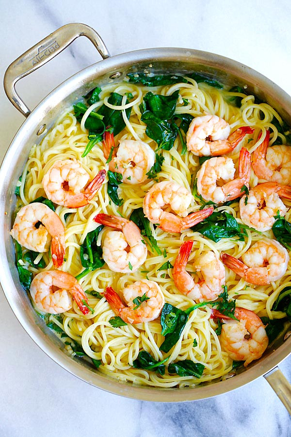 Shrimp Pasta Meals
 Creamy Shrimp Pasta