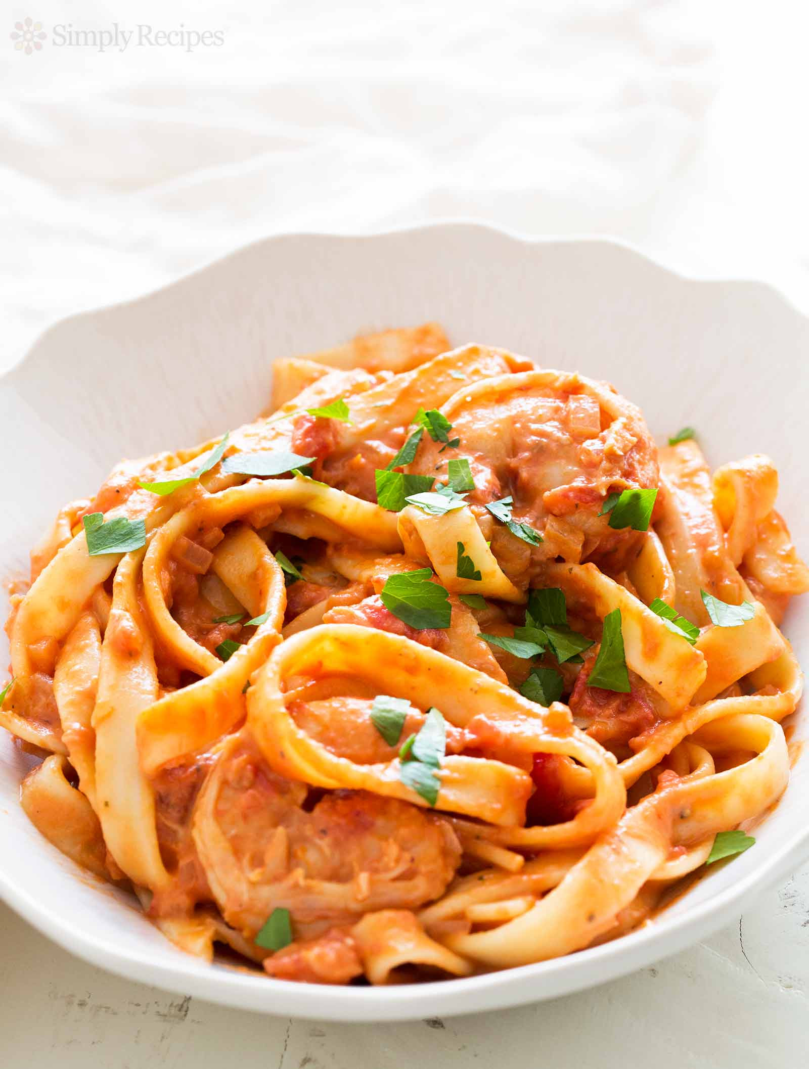 Shrimp Pasta Meals
 Shrimp Pasta alla Vodka Recipe with video