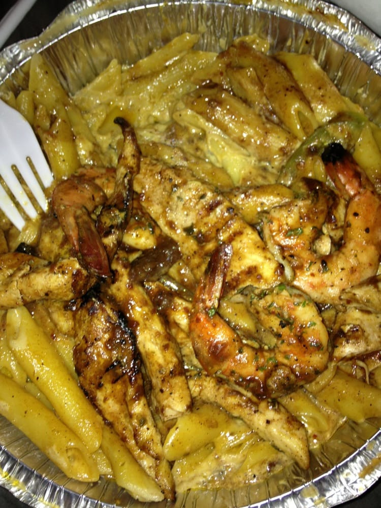Shrimp Rasta Pasta
 jamaican shrimp rasta pasta recipe