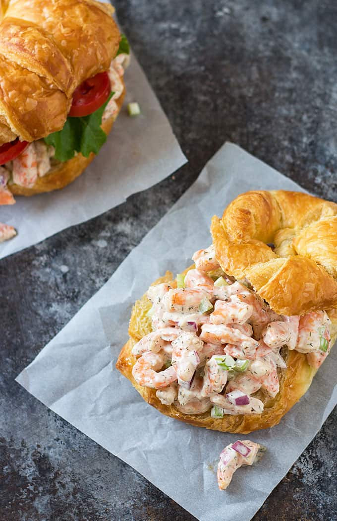 Shrimp Salad Sandwiches
 Shrimp Salad