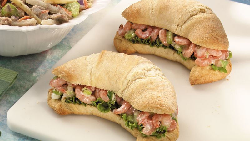 Shrimp Salad Sandwiches
 Grands Crescent Shrimp Salad Sandwiches Recipe