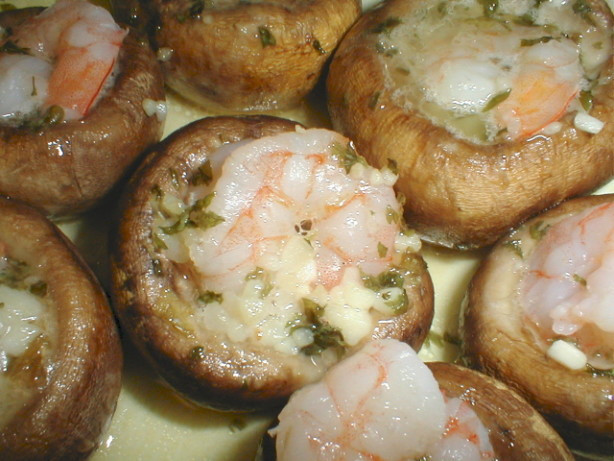 Shrimp Stuffed Mushroom Recipes
 Shrimp Scampi Stuffed Mushroom Caps Recipe Food